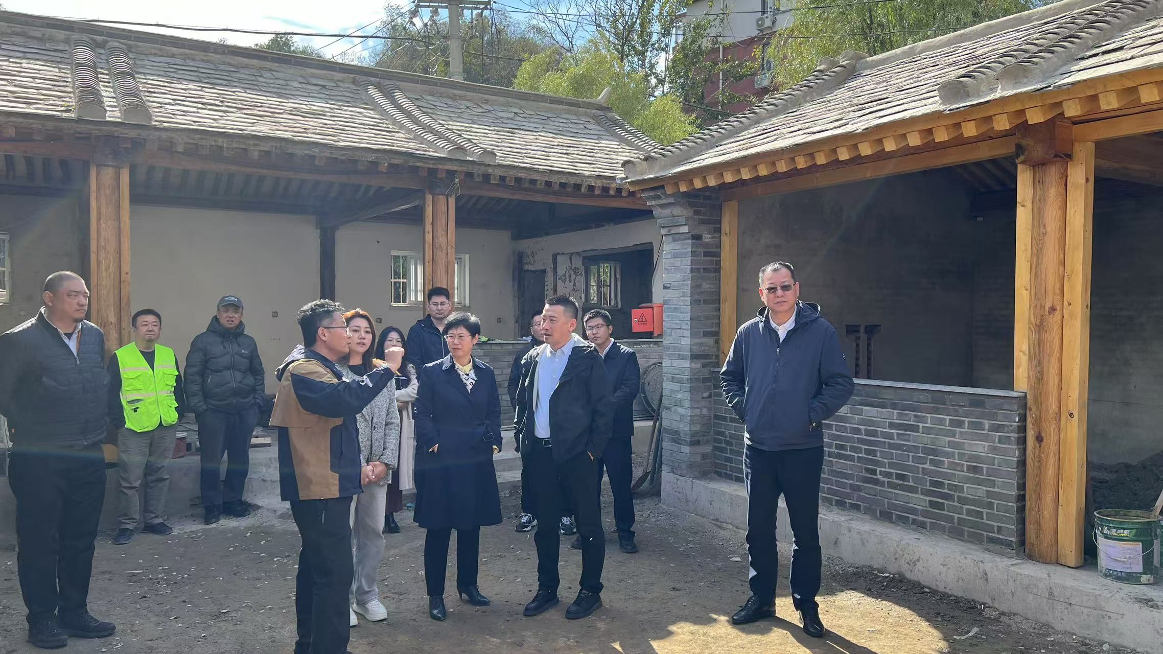 公司辅导督导查抄京西古道沉浸式生态小镇项目建设工作 公司辅导督导查抄京西古道沉浸式生态小镇项目建设工作